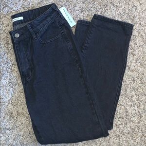 Black PacSun high waisted mom jeans